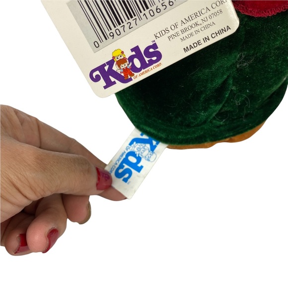 Keds Bear Collectible Animated Plush Santa Jingle Bells 8” - Picture 5 of 7